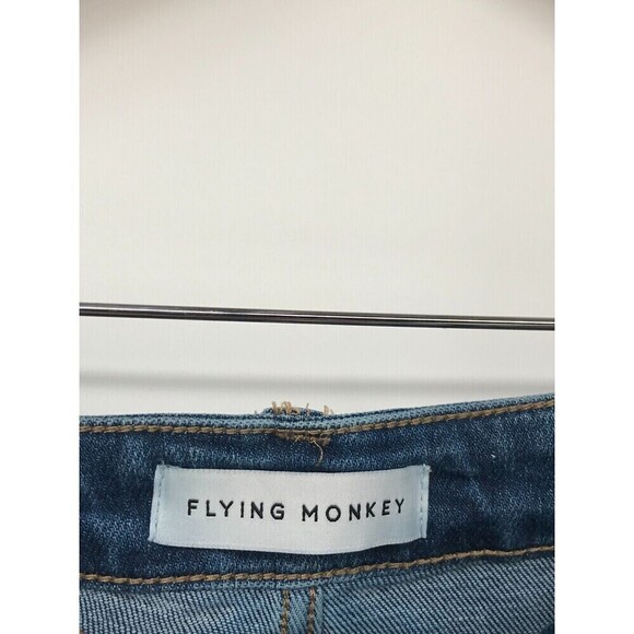 Flying‎ Monkey Women’s Jeans Size 25 | Distressed Ripped Skinny Denim Light Wash - Picture 3 of 10
